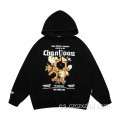 Fashion Brand Men's Vintage Alphabet Print Hoodie